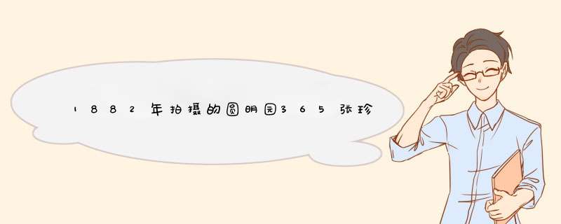 1882年拍摄的圆明园365张珍贵老照片公布，何以从万园之园到废墟？,第1张