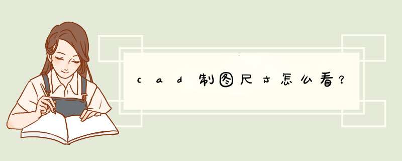 cad制图尺寸怎么看？,第1张