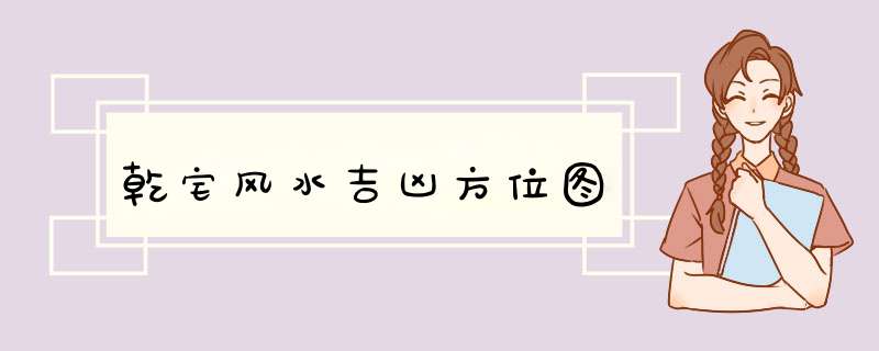 乾宅风水吉凶方位图,第1张