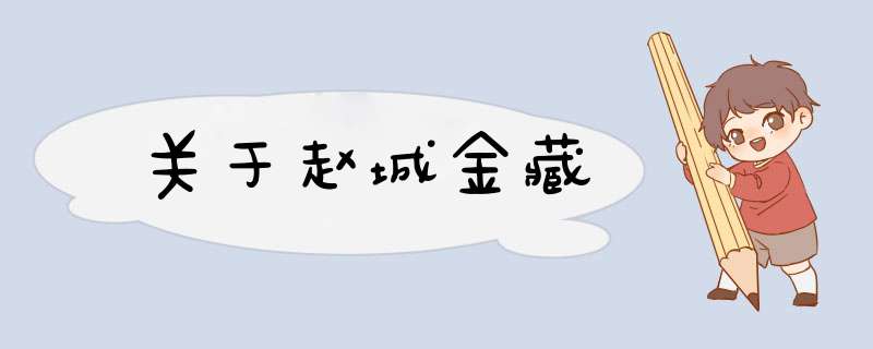 关于赵城金藏,第1张
