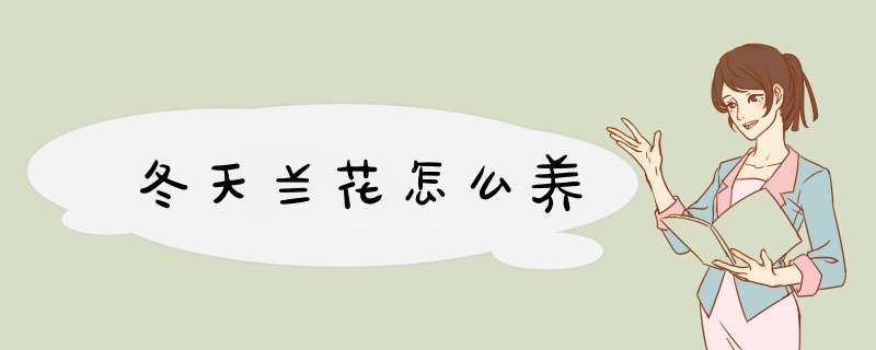 冬天兰花怎么养,第1张
