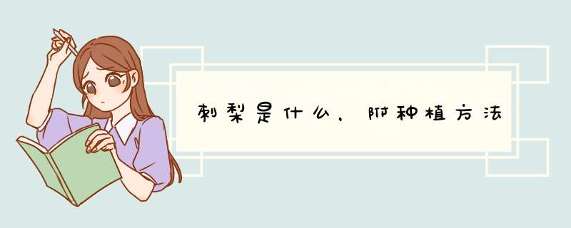 刺梨是什么，附种植方法,第1张