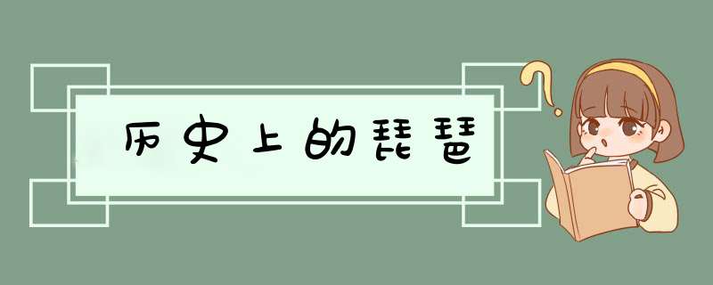 历史上的琵琶,第1张