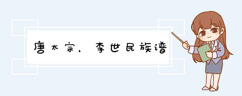 唐太宗，李世民族谱,第1张