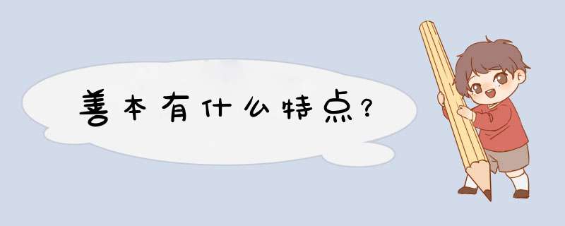 善本有什么特点？,第1张