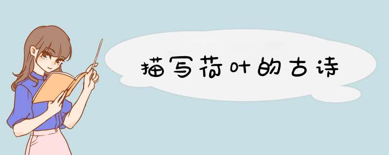 描写荷叶的古诗,第1张
