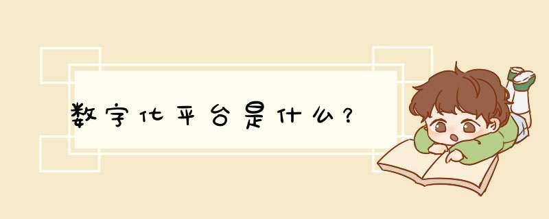 数字化平台是什么？