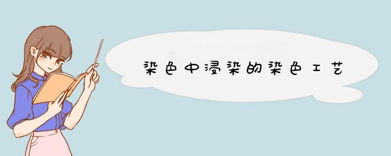 染色中浸染的染色工艺,第1张