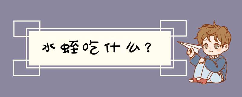 水蛭吃什么？,第1张