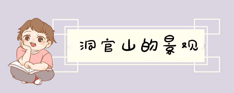 洞官山的景观,第1张