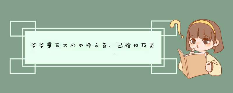 爷爷是五大风水师之首,出殡时万灵祭拜,九龙抬棺是什么小说,第1张