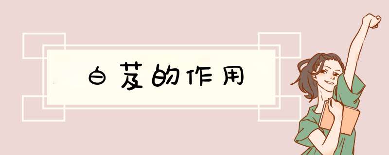 白芨的作用