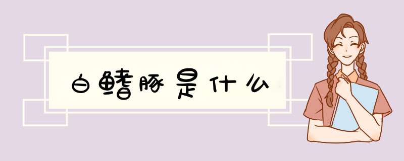 白鳍豚是什么,第1张