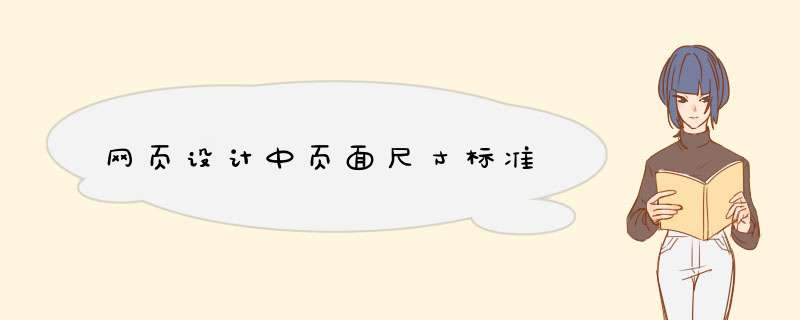 网页设计中页面尺寸标准,第1张