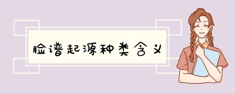 脸谱起源种类含义,第1张