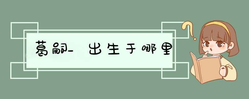 葛嗣_出生于哪里,第1张