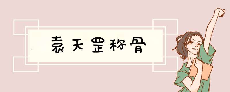 袁天罡称骨,第1张