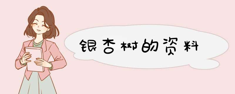 银杏树的资料,第1张