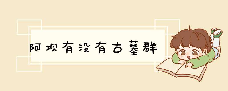 阿坝有没有古墓群,第1张