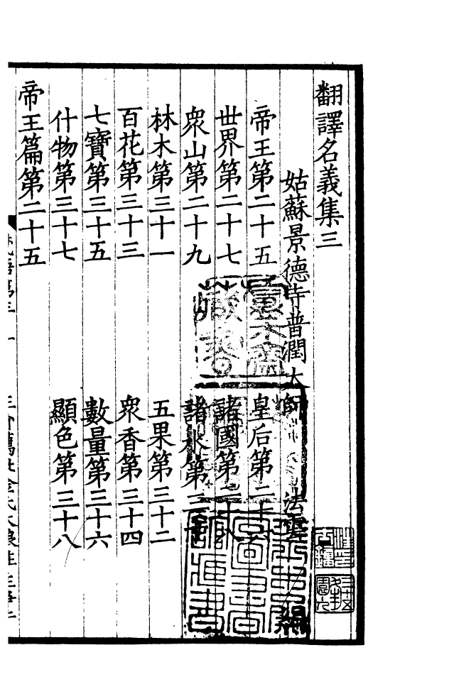 四部丛刊初编0527翻译名义集三_第2页