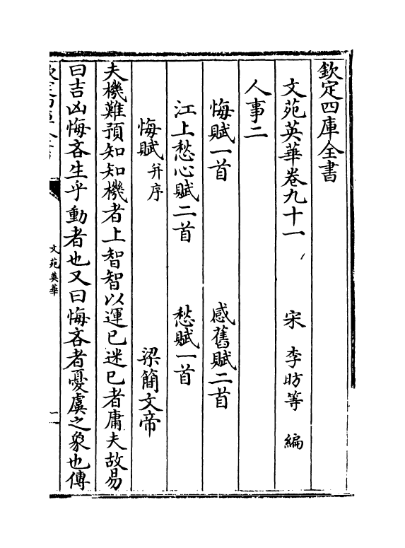 896-文苑英华卷九十一~卷九十五 (宋)李昉_第2页