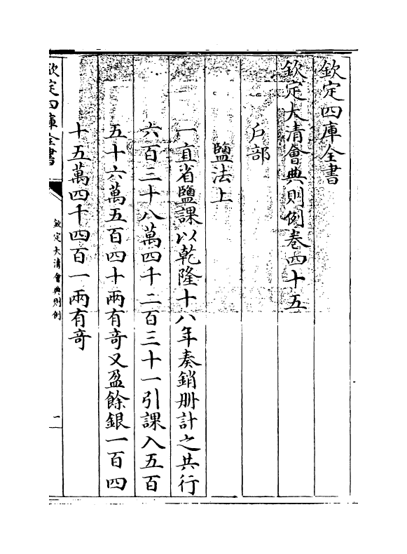 3625-钦定大清会典则例卷四十五 (清)乾隆十二年_第3页