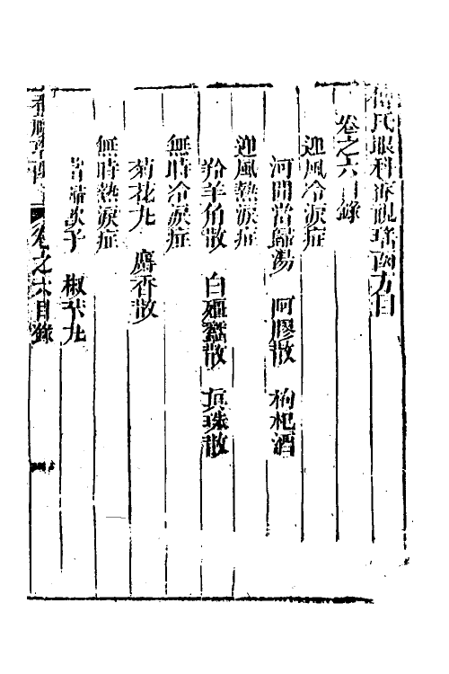 59405-传氏眼科审视瑶函六 (明)传仁宇撰_第2页