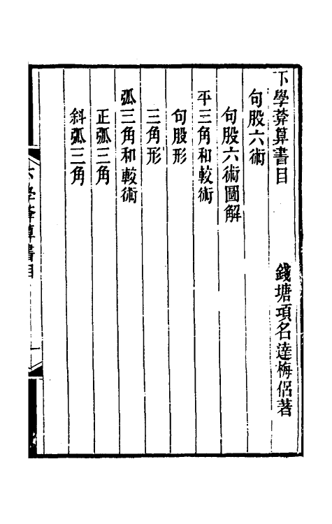 59911-下学庵算书三种一 (清)项名达撰_第2页