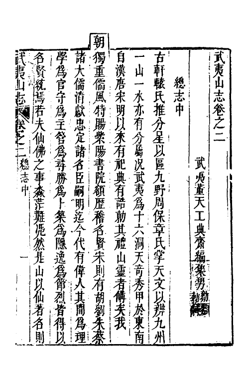 56144-武夷山志二 (清)董天工撰_第2页