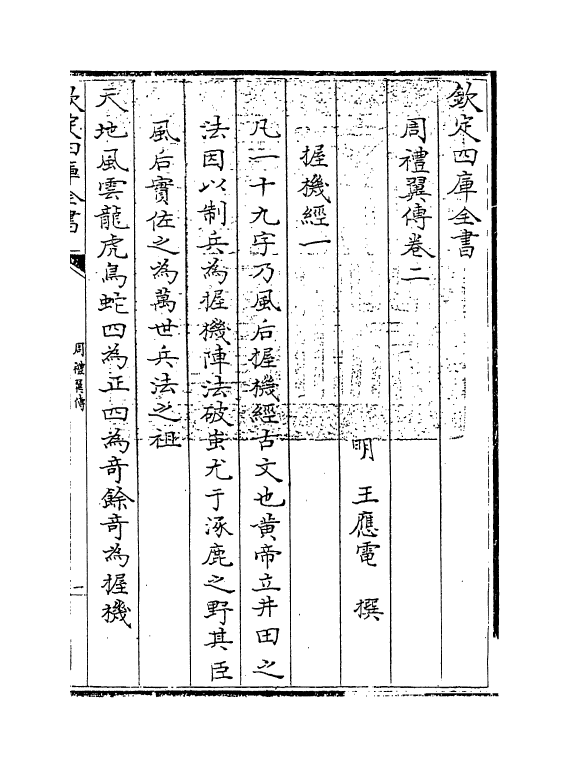 8908-周礼翼传卷二 (明)王应电_第3页