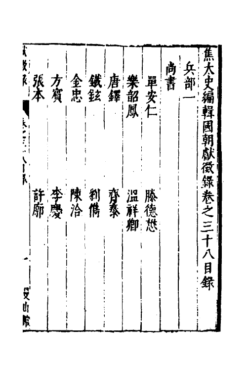54362-焦太史编辑国朝献徵录三十五 (明)焦竑辑_第2页