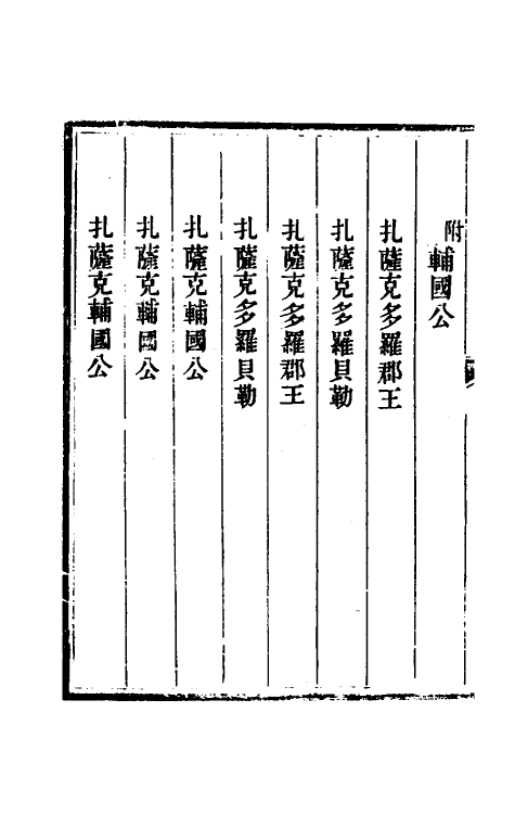 54475-钦定续纂外藩蒙古回部王公表五 不著撰者_第3页