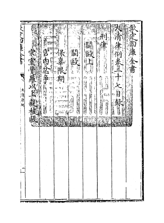 6890-大清律例卷二十七~卷二十九 (清)徐本.pdf_第3页