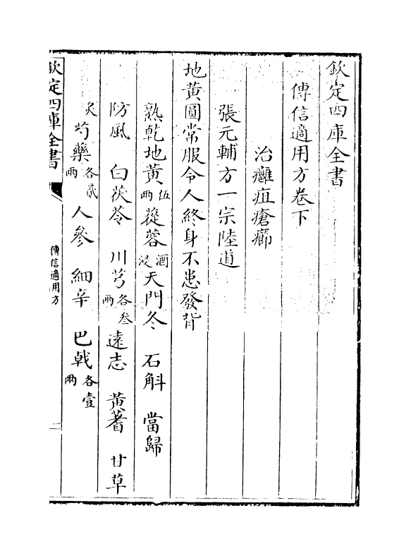 12185-传信适用方卷下 (宋)吴彦夔.pdf_第3页