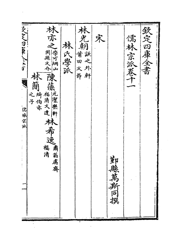 14276-儒林宗派卷十一~卷十六 (清)万斯同.pdf_第2页