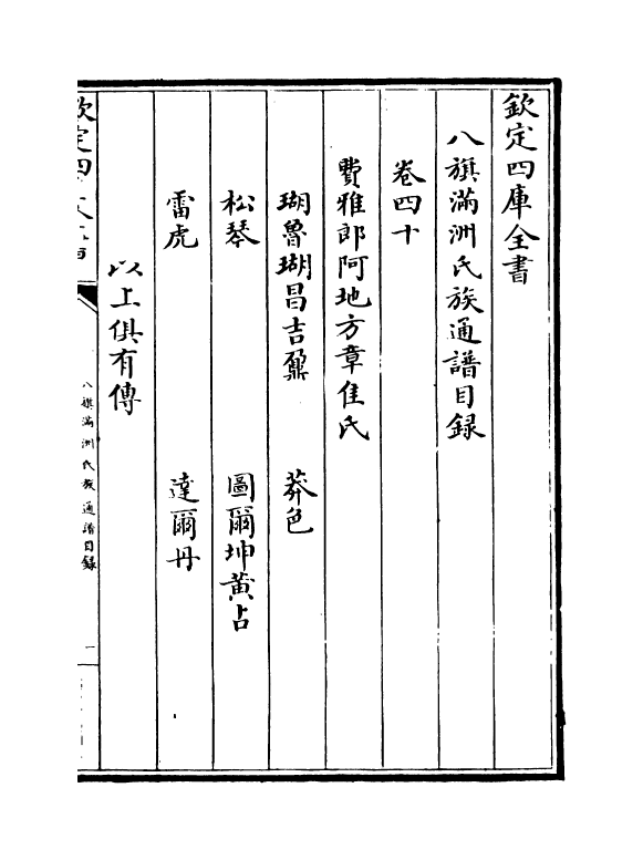 21993-八旗满洲氏族通谱卷四十~卷四十四 (清)作者未详.pdf_第2页