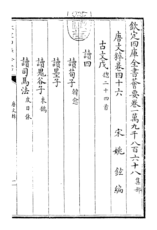 22801-唐文粹卷四十六~卷四十八 (宋)姚铉.pdf_第3页