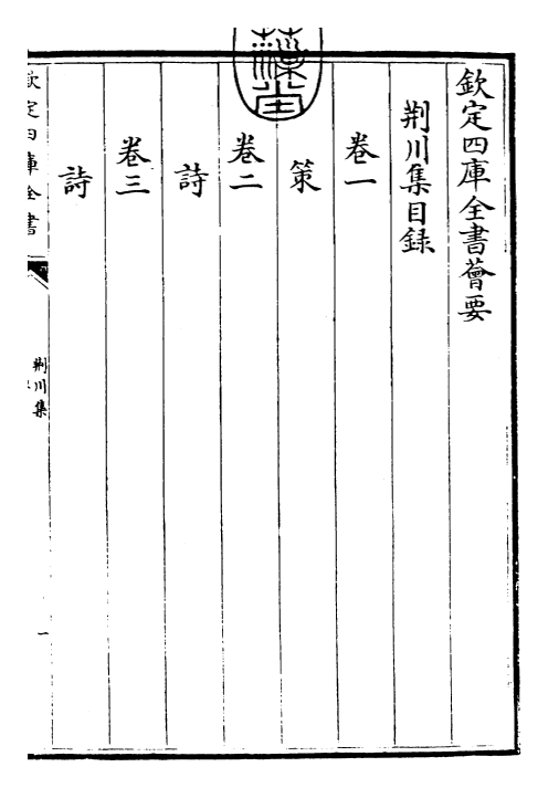 24652-荆川集卷一~卷二 (明)唐顺之.pdf_第3页