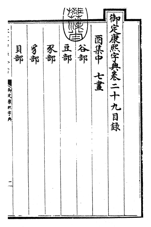 26047-御定康熙字典卷二十九 (清)康熙圣祖仁皇帝.pdf_第3页