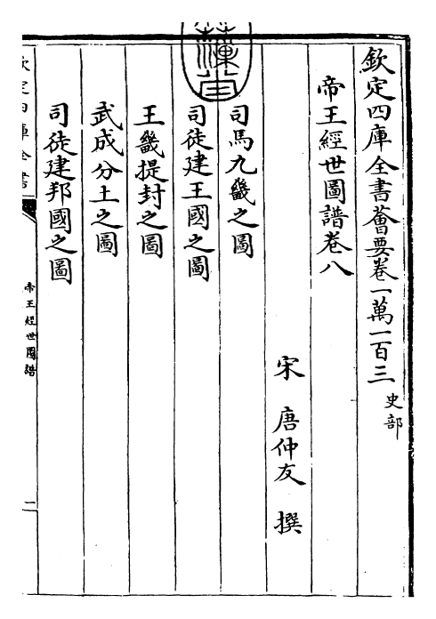 26490-帝王经世图谱卷八~卷九 (宋)唐仲友.pdf_第3页