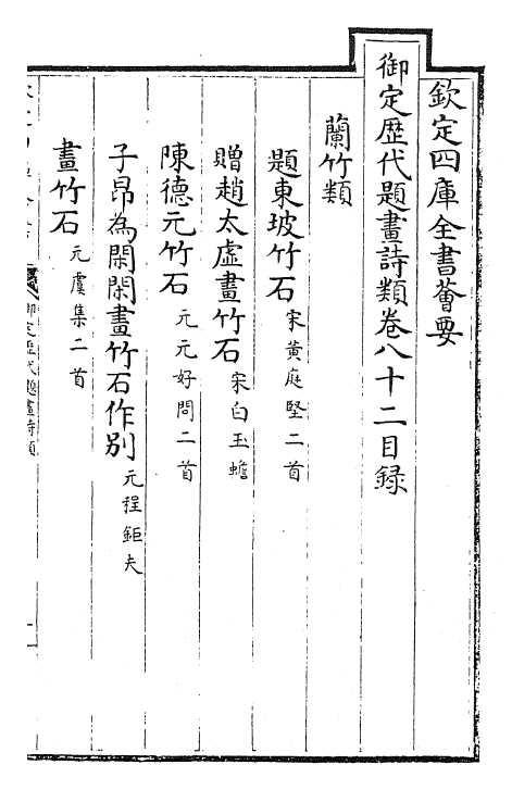 28296-御定历代题画诗类卷八十二~卷八十四 (清)康熙圣祖仁皇帝.pdf_第2页