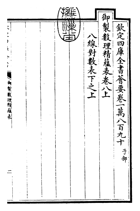 28636-御制数理精蕴表·卷八上 (清)圣祖仁皇帝.pdf_第3页