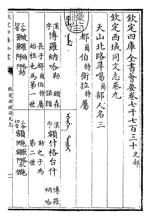 29843-钦定西域同文志卷九~卷十 (清)傅恒.pdf_第3页
