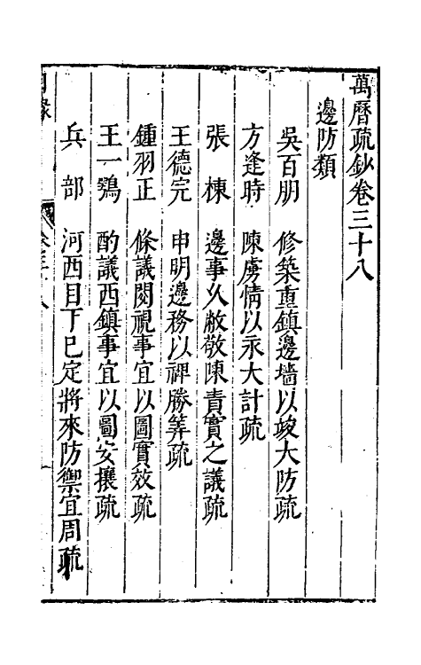 34373-万历疏钞二十九 (明)吴亮辑.pdf_第2页