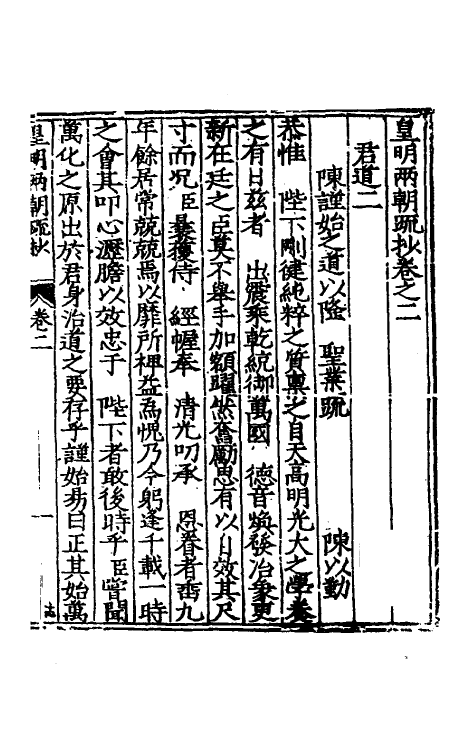 53836-皇明两朝疏抄二 (明)贾三近辑.pdf_第2页