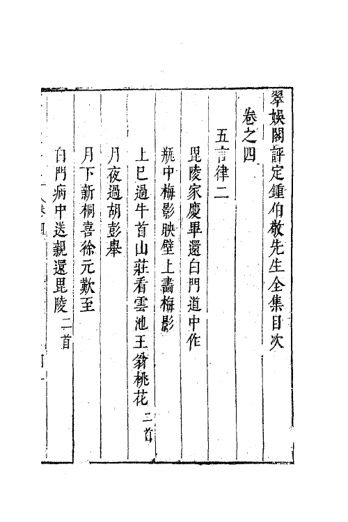41594-翠娱阁评选钟伯敬先生合集十三 (明)钟惺撰.pdf_第2页