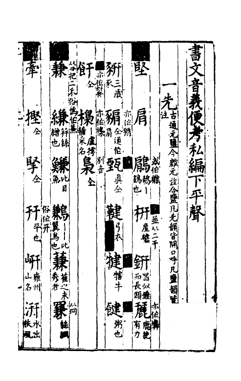 51666-书文音义便考私编二 (明)李登撰.pdf_第2页
