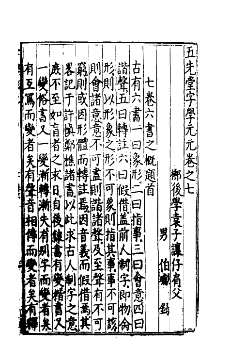 51772-五先堂字学元元六 (明)袁子让撰.pdf_第2页