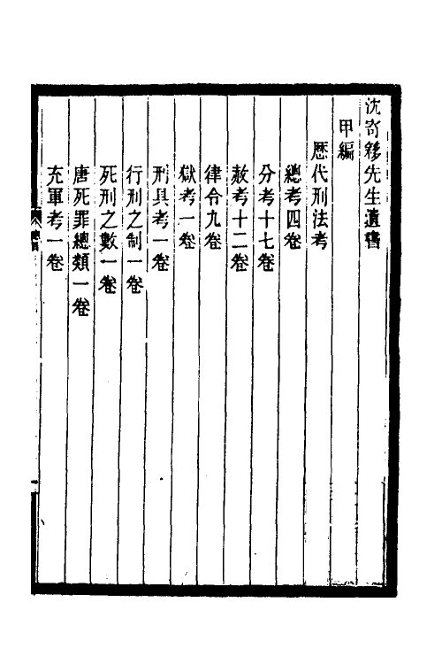 37405-历代刑法考一 (清)沈家本撰.pdf_第2页