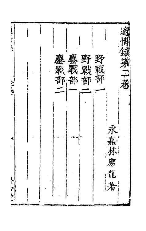 38630-适情录二 (明)林应龙撰.pdf_第2页